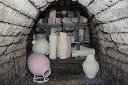 loading the kiln